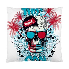 That Cool Graffiti Skull Standard Cushion Case (one Side) by Salman4z