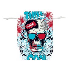 That Cool Graffiti Skull Lightweight Drawstring Pouch (s) by Salman4z