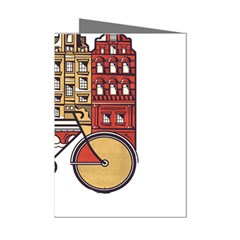 Amsterdam Graphic Design Poster Illustration Mini Greeting Cards (pkg Of 8) by Salman4z