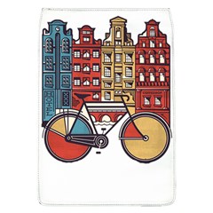 Amsterdam Graphic Design Poster Illustration Removable Flap Cover (l) by Salman4z