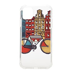 Amsterdam Graphic Design Poster Illustration Iphone 11 Tpu Uv Print Case by Salman4z