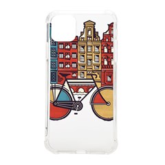 Amsterdam Graphic Design Poster Illustration Iphone 11 Pro Max 6 5 Inch Tpu Uv Print Case by Salman4z