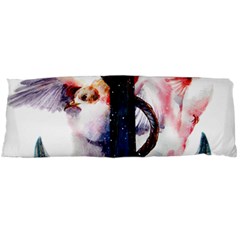 Anchor Watercolor Painting Tattoo Art Anchors And Birds Body Pillow Case (dakimakura) by Salman4z