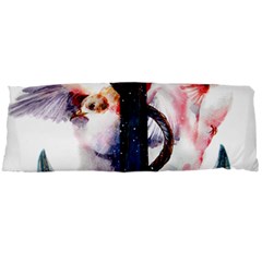 Anchor Watercolor Painting Tattoo Art Anchors And Birds Body Pillow Case Dakimakura (two Sides) by Salman4z