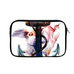 Anchor Watercolor Painting Tattoo Art Anchors And Birds Apple Macbook Pro 13  Zipper Case by Salman4z