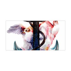 Anchor Watercolor Painting Tattoo Art Anchors And Birds Yoga Headband by Salman4z