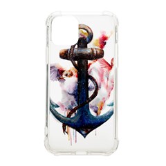 Anchor Watercolor Painting Tattoo Art Anchors And Birds Iphone 11 Pro 5 8 Inch Tpu Uv Print Case