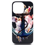 Anchor watercolor painting tattoo art anchors and birds iPhone 14 Pro Max Black UV Print Case Front