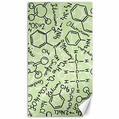 Multicolored Chemical Bond Illustration Chemistry Formula Science Canvas 40  X 72  by Salman4z