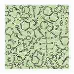 Multicolored Chemical Bond Illustration Chemistry Formula Science Medium Glasses Cloth Front