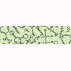 Multicolored Chemical Bond Illustration Chemistry Formula Science Large Bar Mat by Salman4z