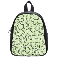 Multicolored Chemical Bond Illustration Chemistry Formula Science School Bag (small) by Salman4z