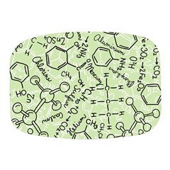 Multicolored Chemical Bond Illustration Chemistry Formula Science Mini Square Pill Box by Salman4z