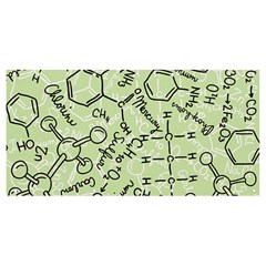 Multicolored Chemical Bond Illustration Chemistry Formula Science Banner And Sign 8  X 4  by Salman4z