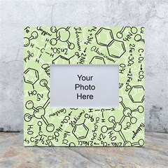 Multicolored Chemical Bond Illustration Chemistry Formula Science White Box Photo Frame 4  X 6  by Salman4z