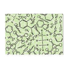 Multicolored Chemical Bond Illustration Chemistry Formula Science Crystal Sticker (a4) by Salman4z