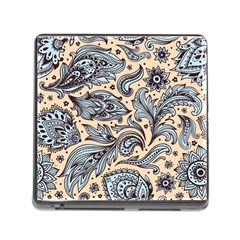 Texture Ornament Paisley Memory Card Reader (square 5 Slot) by Salman4z