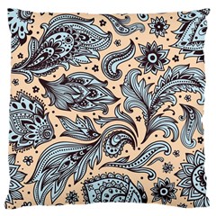 Texture Ornament Paisley Large Cushion Case (one Side) by Salman4z