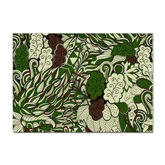 Texture Ornament Pattern Seamless Paisley Sticker A4 (10 Pack) by Salman4z