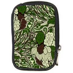 Texture Ornament Pattern Seamless Paisley Compact Camera Leather Case by Salman4z