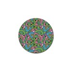 Background Texture Paisley Pattern Golf Ball Marker (10 pack) Front