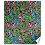 Background Texture Paisley Pattern Canvas 8  x 10  8.15 x9.66  Canvas - 1