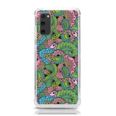 Background Texture Paisley Pattern Samsung Galaxy S20 6 2 Inch Tpu Uv Case by Salman4z