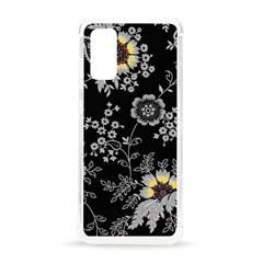 White And Yellow Floral And Paisley Illustration Background Samsung Galaxy S20 6 2 Inch Tpu Uv Case by Salman4z