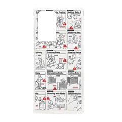 White Printer Paper With Text Overlay Humor Dark Humor Infographics Samsung Galaxy Note 20 Ultra Tpu Uv Case