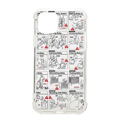 White Printer Paper With Text Overlay Humor Dark Humor Infographics Iphone 11 Pro 5 8 Inch Tpu Uv Print Case by Salman4z