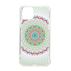 Flower Abstract Floral Hand Ornament Hand Drawn Mandala Iphone 11 Pro 5 8 Inch Tpu Uv Print Case by Salman4z