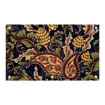 Leaves Flowers Background Texture Paisley Banner and Sign 5  x 3  Front