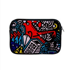 Multicolored Doodle Art Street Art Apple Macbook Pro 15  Zipper Case