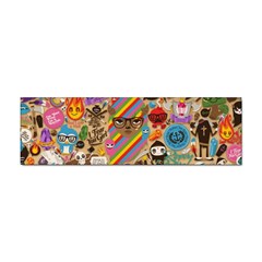 Multicolored Doodle Art Wallpaper Sticker (bumper) by Salman4z