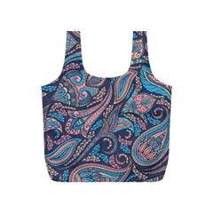 Background Ornament Paisley Full Print Recycle Bag (s) by Salman4z