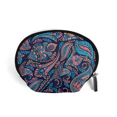 Background Ornament Paisley Accessory Pouch (small) by Salman4z