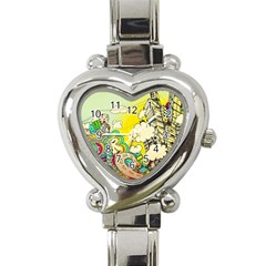 Doodle Wallpaper Artistic Surreal Heart Italian Charm Watch by Salman4z