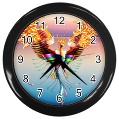 Picsart 23-05-08 19-20-32-181 Wall Clock (black) by DeSine