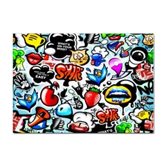 Graffiti Art Cartoon Comic Sticker A4 (10 Pack)