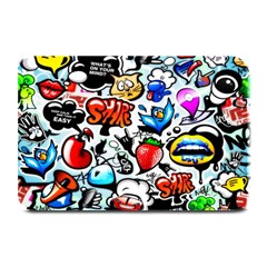 Graffiti Art Cartoon Comic Plate Mats by Salman4z