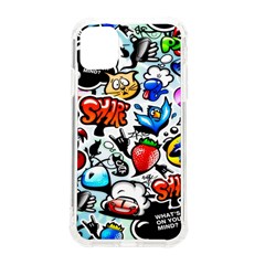 Graffiti Art Cartoon Comic Iphone 11 Tpu Uv Print Case by Salman4z