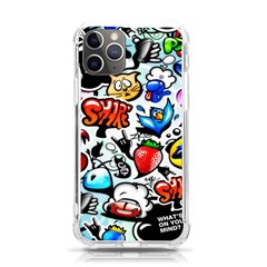 Graffiti Art Cartoon Comic Iphone 11 Pro 5 8 Inch Tpu Uv Print Case by Salman4z