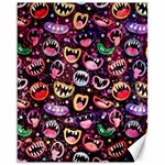 Funny Monster Mouths Canvas 16  x 20  15.75 x19.29  Canvas - 1