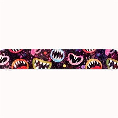 Funny Monster Mouths Small Bar Mat by Salman4z