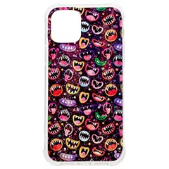 Funny Monster Mouths Iphone 12/12 Pro Tpu Uv Print Case