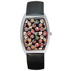 Ugly Christmas Barrel Style Metal Watch by Salman4z