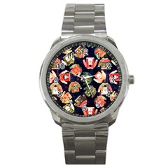 Ugly Christmas Sport Metal Watch by Salman4z