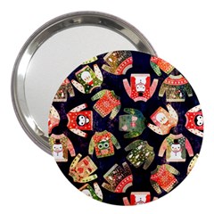 Ugly Christmas 3  Handbag Mirrors by Salman4z