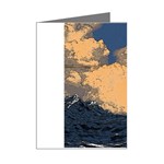 Waves Aesthetic Ocean Retro Sea Vintage Mini Greeting Cards (Pkg of 8) Right