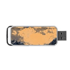 Waves Aesthetic Ocean Retro Sea Vintage Portable Usb Flash (two Sides) by Salman4z